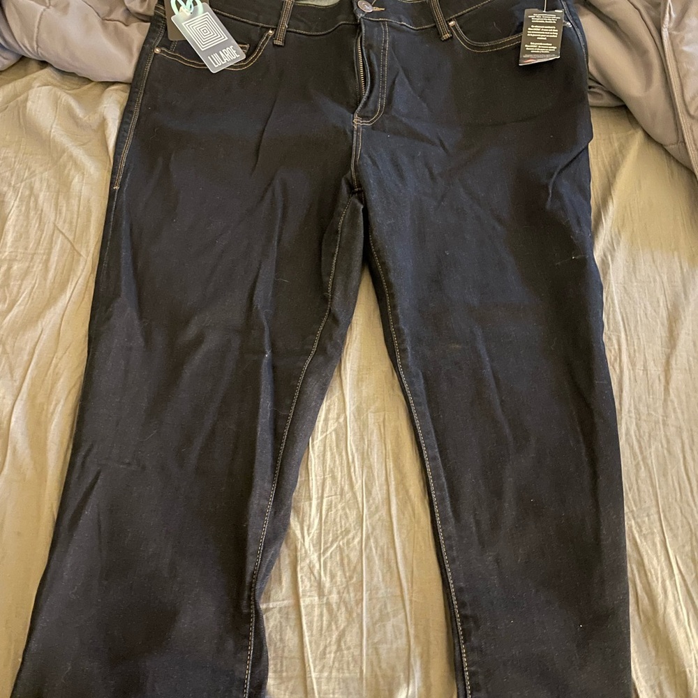 LLR dark blue straight leg 38R